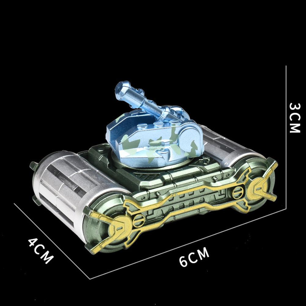 Tank Fingertip Gyro Spinner Mechanical Rotating Gyro Decompression Toys EDC Fidget Spinner Stress Relief Toy Gifts For Kids