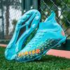 New Men's Large Size High Top Football Shoes Student TF Broken Nails Youth AG Long Nails Adult Ping Competition