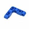 20PCS/Set DIY 4x4 Hole Beam Thick MOC Bricks Assembly Parts 4 Hole Right Angle Beam Technology Building Blocks Toys Accessories