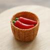 FRCOLOR Miniature Vegetable Food Samples Perfect for Pretend and (4 Pieces) - Play, Dioramas, Dollhouses, More. Cute!