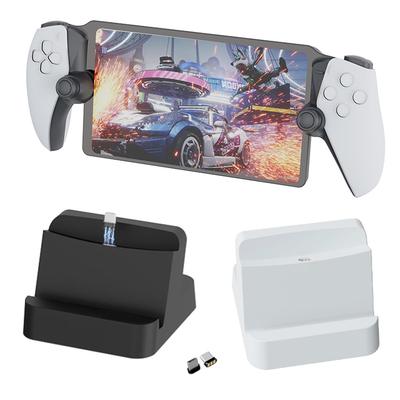 ATURIKA PS Portal Just Place Charging Stand Ps Portal PS5 Remote Player Charging Stand Docking Charging Station (White)