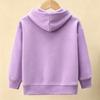 Latest Fall/Winter Children's Solid-Color Loose-Fitting Warm Hooded Sweater - Popular Boys' and Girls' Streetwear Top