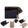 Artificial Leather Armrest Center Console Lid Cover For     2008-2012 Black