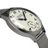 The STAC Made in Japan Domestic Watch 36mm Classic Retro Unisex White Stainless Steel Mesh Belt [The Stack] Men's Women's ST-AR002