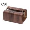 Napkin Storage Organizer Wooden Tissue Holder, Rectangular Decorative Paper Dispenser, Compact Dispenser Organizer, for Office Desk Home Decor Dining