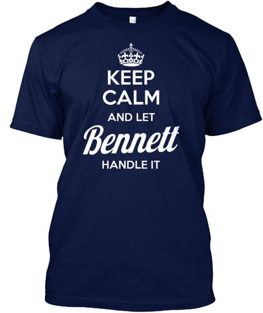 

Let The Bennett Handle It T-Shirt Made In the USA Size S To 5XL 5XL різнокольоровий