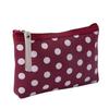 1Pcs Portable Make Up Bags Case Soft Canvas Dot Print Women Cute Cosmetic Bag Toiletries Organizer Travel Storage Bag