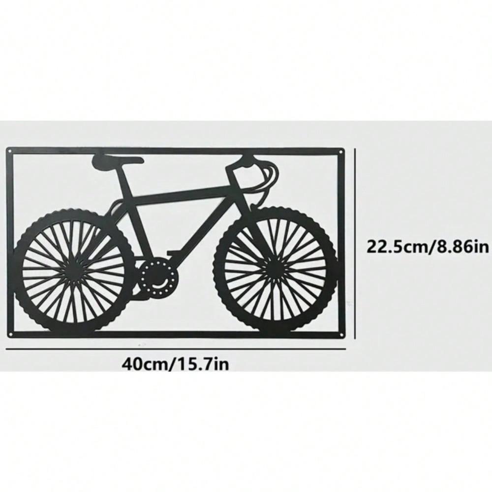 

Wrought Iron Bicycle Wall Art, Metal Bike Sculpture for Home Decor, 3D Indoor Ornament for Living Room Bedroom, Unique Artistic Gift TY3363-02 разноцветный
