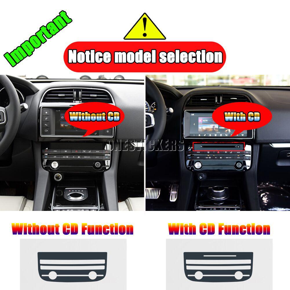 For Jaguar F-Pace f pace X761 XE X760 XF X260 Car Accessories Center Console Gear Central Navigation Full Set TPU Protector Film