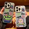Applicable To Apple 11 Mobile Phone Case Cartoon iPhone11promax Laser 11pro Matte 11 Graffiti Three-eyed Monster