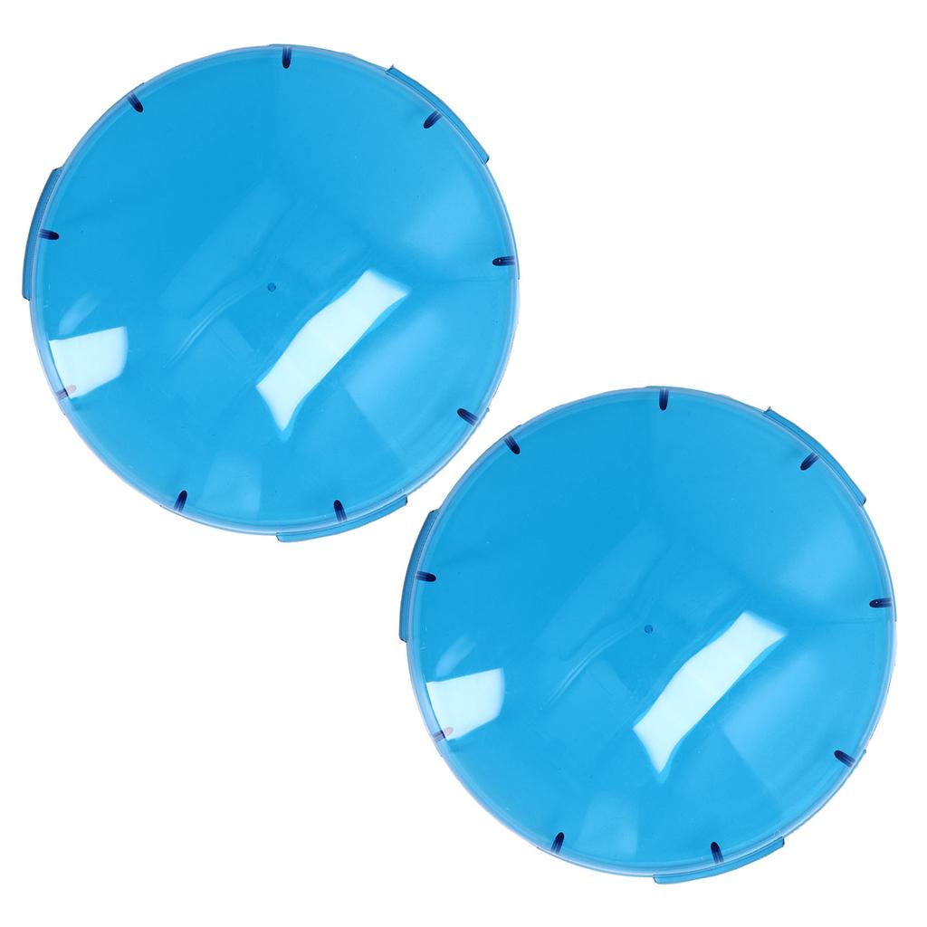 2Pcs 19cm Pool Lamp Lens Cover Swimming Pond Light Blue Transparent Lid for HAYWARD AMERILITE
