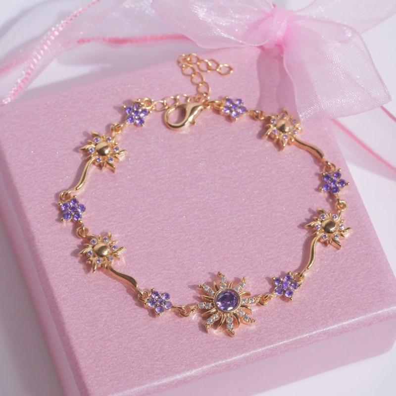 

Браслет соняшник Браслет сонця зі сяючим цирконієм Святковий подарунок для подорожей Відпустки Носіння Важливий аксесуар для виходу
