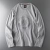 Trendy White Men Export Clothes Long Sleeves T-Shirt