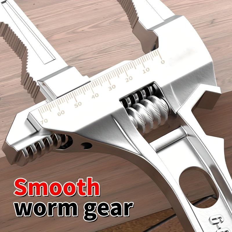 Bathroom Wrench Tool Multifunctional Short Handle Large Opening Maintenance Wrench Sewer Wrench