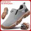 Autumn and Winter Men's Wear-resistant, Comfortable and Warm Low-top Hiking Shoes for Snow Outdoor Hiking Shoes
