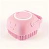 Pet Grooming Brush - Bristle Massage Design, Non-toxic and Easy To Clean, Ergonomic Handle with Detachable Top Cover for Easy Operation