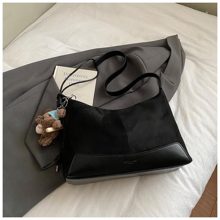 Niche Retro Bag Women's Autumn New Korean Version Fashion Armpit Bag Fashionable Large-capacity Shoulder Bag