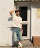 AMOU Molly Ringer T-Shirts Ivory