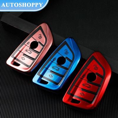 Galvanisieren TPU Auto Smart Key Cover Fall Shell Fob Tasche Halter für BMW F20 F30 G20 F34 F31 F10 G30 f11 X3 F25 X4 I3 M3 M4 1 5 3 Serie