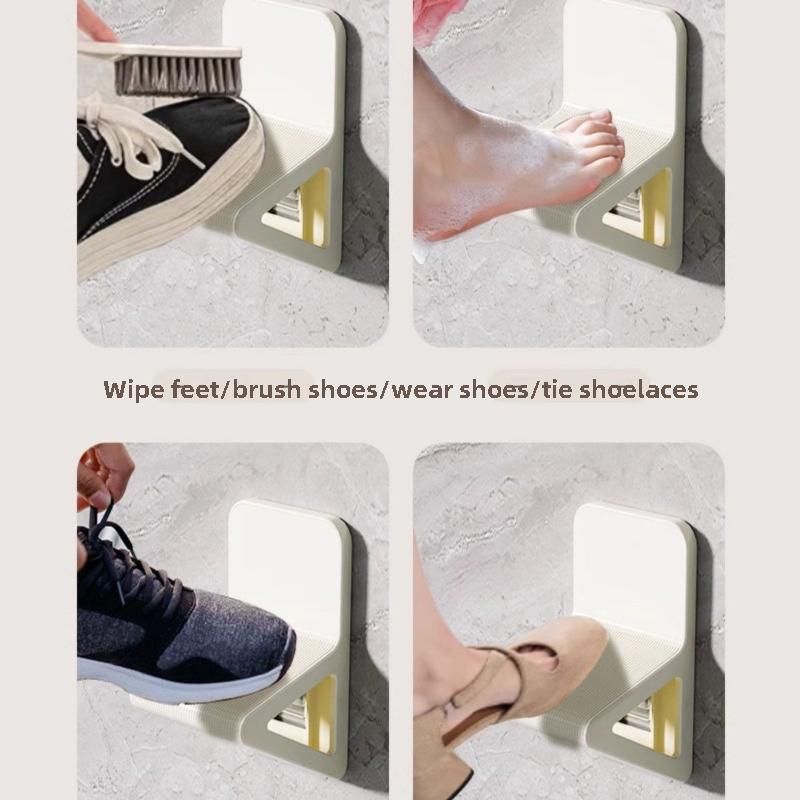 Bathroom Shower Foot Pedals Non Perforated Wall Mounted Non Slip Pregnant Women Rubbing Their Feet Board Wash Feet Accessories