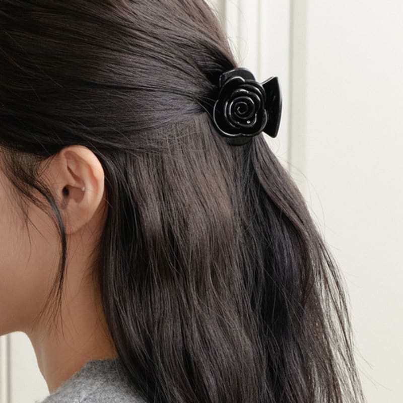 

GETMEBLING ROSE HAIR CLIP Ivory(H290-Iy)