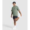 Gymshark Koszulka graficzna do biegania uniT Zielona A7a2k Ecjf