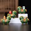 1pc Horse Figurine Wealth Success Creative Ornament Tea Pet Decor Opening Business Gift Tea Table Decoration Craft