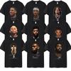 Basketball Star Classic Print Tshirt Unisex Unisex Soft Cotton Breathable Casual Basketball Match Outdoor Sports Wear Casual Top