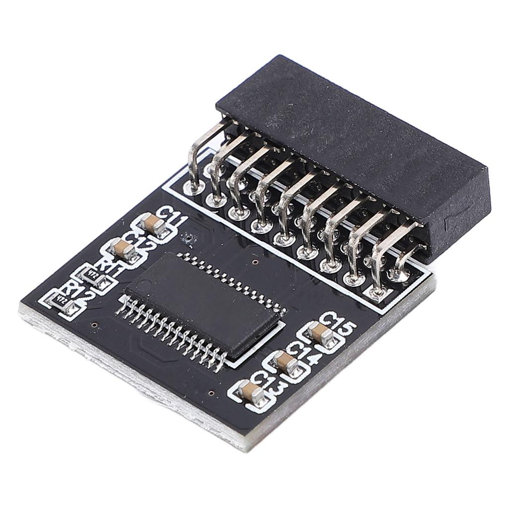 TPM 2.0 Encryption Security Module Motherboard TPM 2.0 LPC 18 Pin Module Remote Card Replacement for Win 10 11