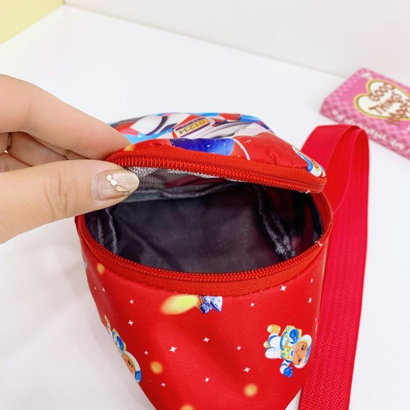 Childrens Cartoon Space Astronaut Chest Bag With Breathable Nylon For Kindergarten Kids
