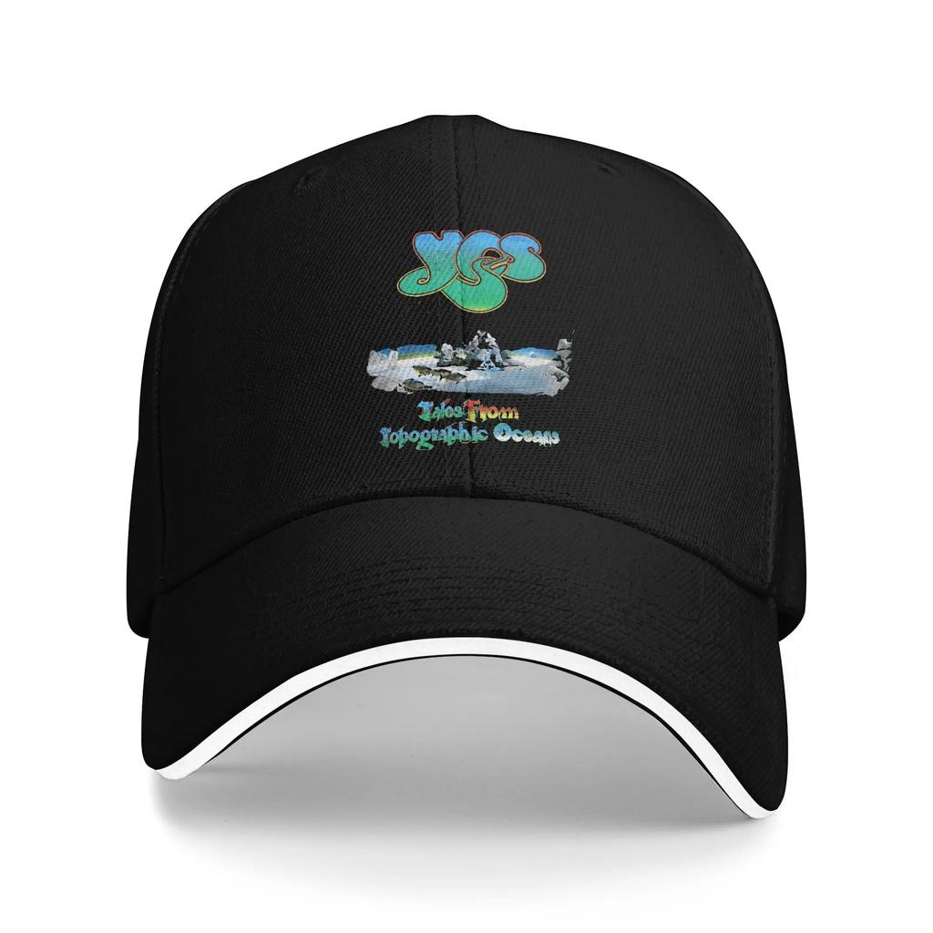 Yessongs Yes Band Baseballpetten Casual Rockmuziek Legende Sandwich Hoed Unisex Dames Verstelbare Papa Hoed Reiscadeau