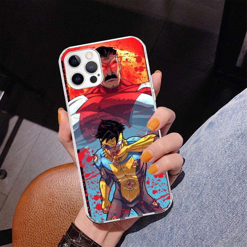 Cool I-Invincible Phone Case For iPhone 17 Air 16 Pro Max 16E 15 + 14 Plus 11 12 13 Mini 7 8 SE Gift Print Cover Fundas