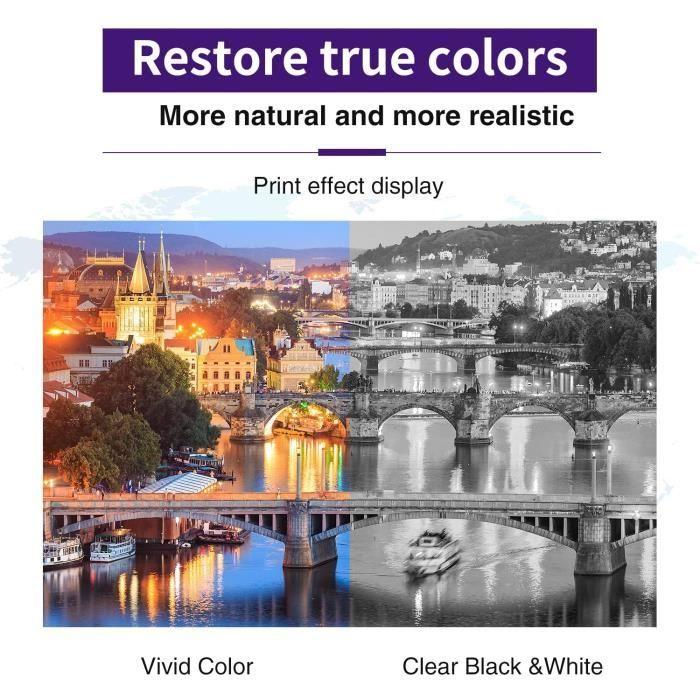 Cartouche encre Epson 502 xl Compatible pour imprimante Workforce WF-2860 - Pack de 10