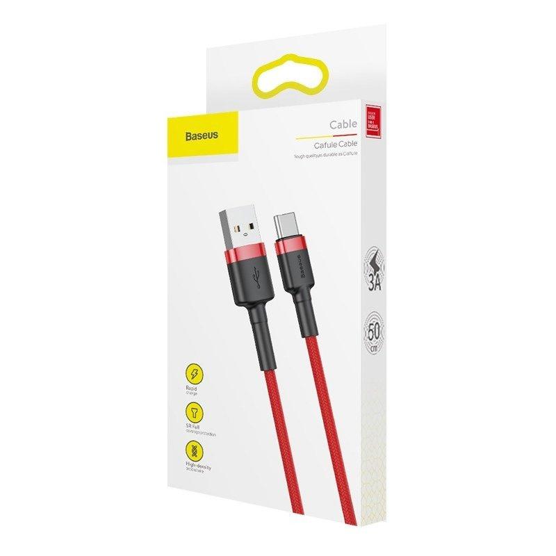 Cable Baseus Baseus Cafule cable USB-C 2A 2m (Red)