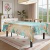 Tropical Beach Rectangle Table Cloth for Table Decor Kitchen Dining Waterproof Reusable Tablecloth for Tables Indoor Outdoor