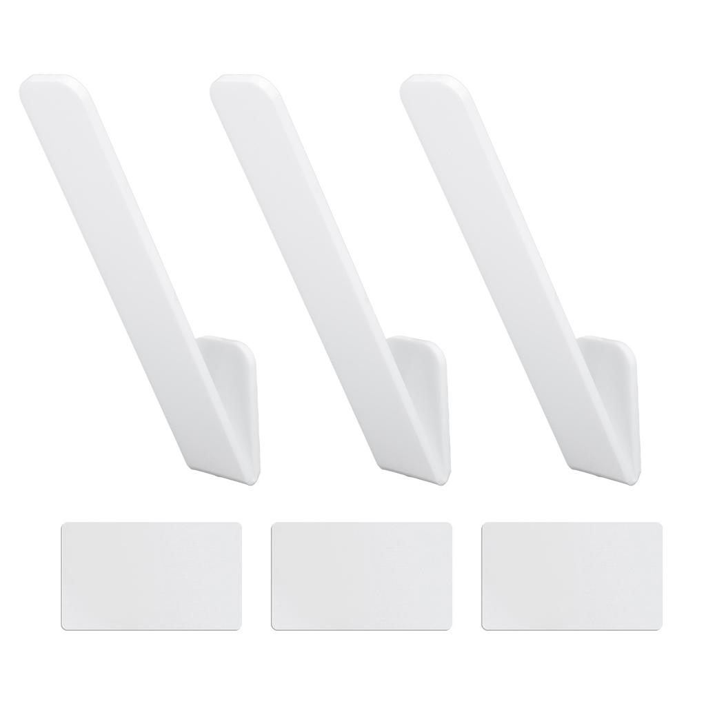 3 Stück Huthaken für Baseballkappen Transparentes Acryl V-Form Klebeaufhänger Organizer Halten 10