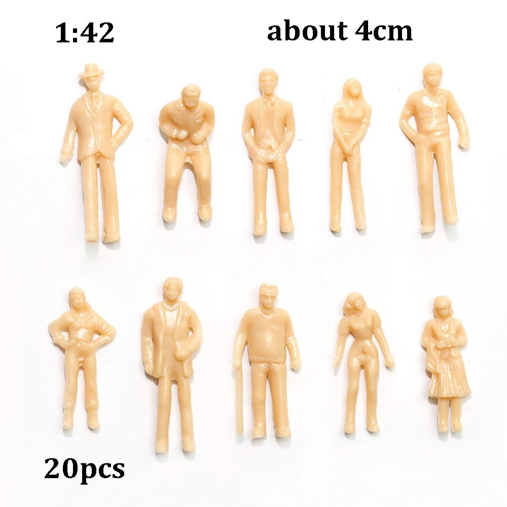 10/20/100pcs 1:75/1:50/1:42/1:30/1:25 Scale Model Building People Figures