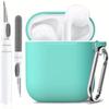 Applicable AirPods 1 /1 generation earphone cover Apple airPods solid color one-piece silicone Bluetooth earphone protective case