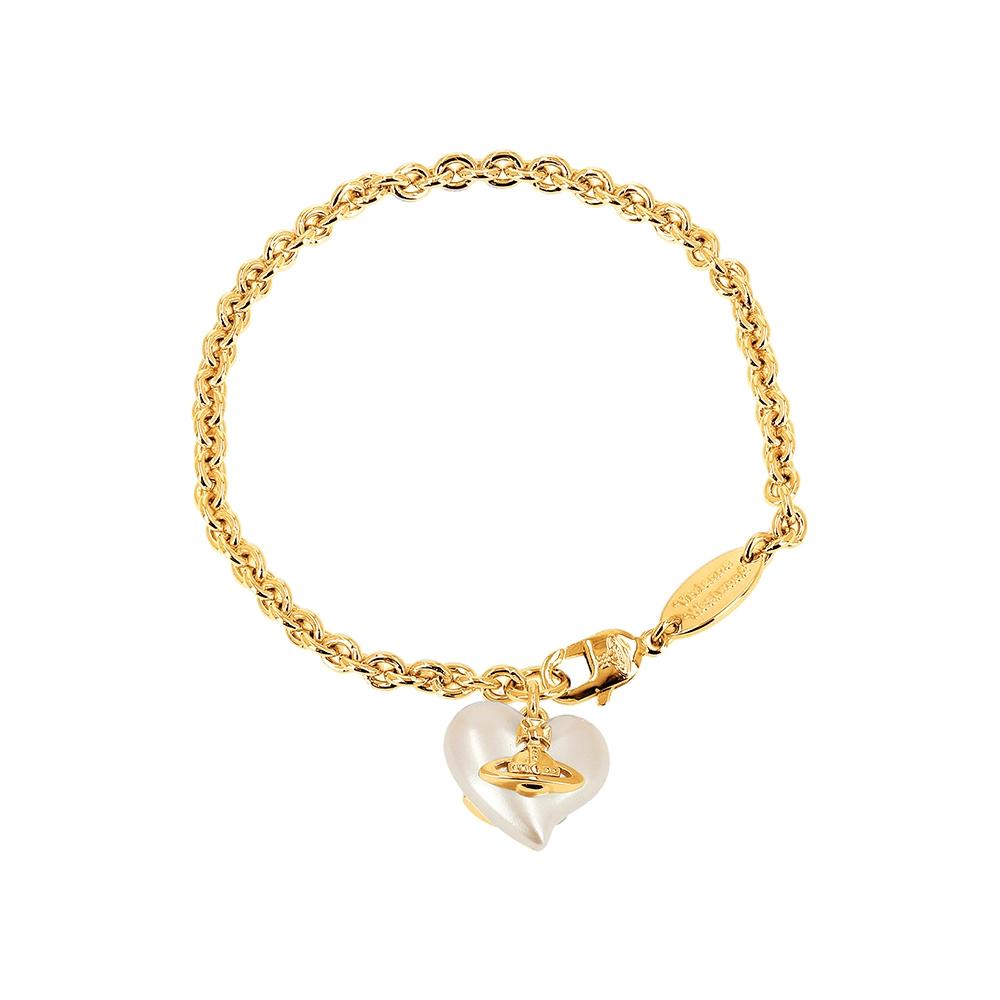 

Vivienne Westwood 61020239 02r107 Cheryl Pearl Heart Bracelet 61020239 02R107