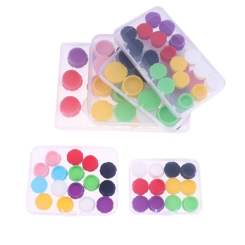 NEW 12/16/18 Pcs 3/5ML Glass Vials Protective Vial Caps For Insulin Bottles Leak-Proof Dust-Resistant Lids Cover Flip Off Caps