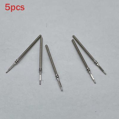 5pcs Mechanical Winding Stem Fit To NH05 NH06 Movement Genuine Original Replace Parts Steel Stem Suit for NH05B NH06B Mechanism