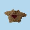 10cm Starfish Doll Clothes: Wool-Knit Terrier Outfit & Accessories