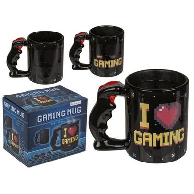 Thermoreaktiver Becher I Love Gaming-Griff Joystick-Becher Thermoreac