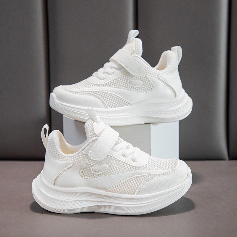 Little girl sneakers mesh Korean version of children's running shoes breathable dad shoes spring and summer new boys and girls shoes