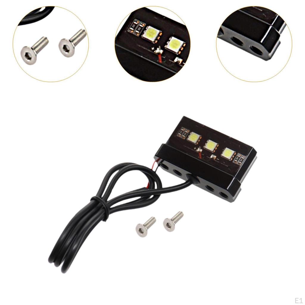 License Plate Light LED Brake Accessory Compact Lightweight Waterproof Sturdy Replacement