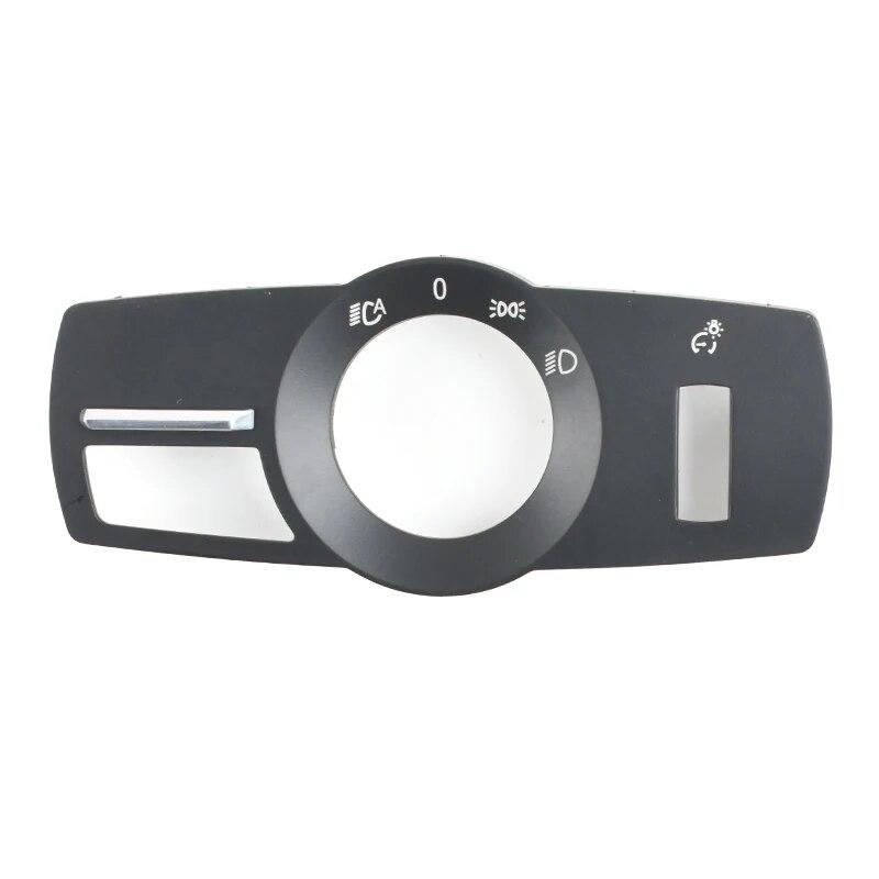 LHD Car Interior Accessories Headlight Lamp Switch Cover Trim For BMW 1 2  3 4 5 7 Series F10 F11 F18 F01 F30 F35 F34 F20 X3 X4