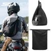 Motorcycle Helmet Storage Bag Nylon Cloth Waterproof Soft Drawstring Helmet Pocket Full Half Helmet Lid Protection Bag