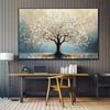 Large Texture Abstract Tree Canvas Painting Modern Landscape Wall Art  Tree of Life Posters and Prints for Living Room Decor
