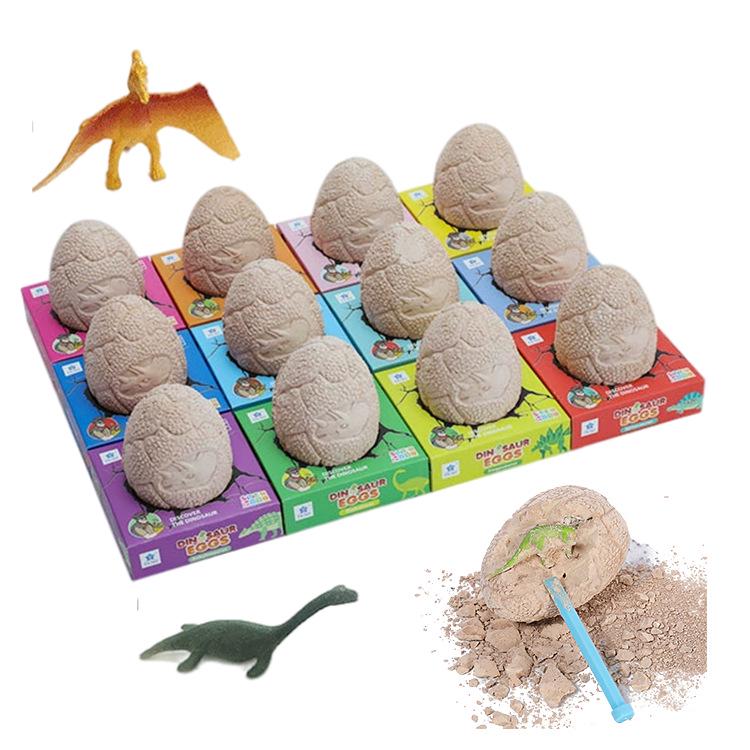 Dinosaur Fossil Dig Kit: Children s Educational DIY Excavation Toy Standard Size