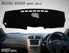 MKT Dashboard Mat Cover for Lexus Polyester IS250/IS350 2005-2013 [High-Quality Material] (Brown Edge)